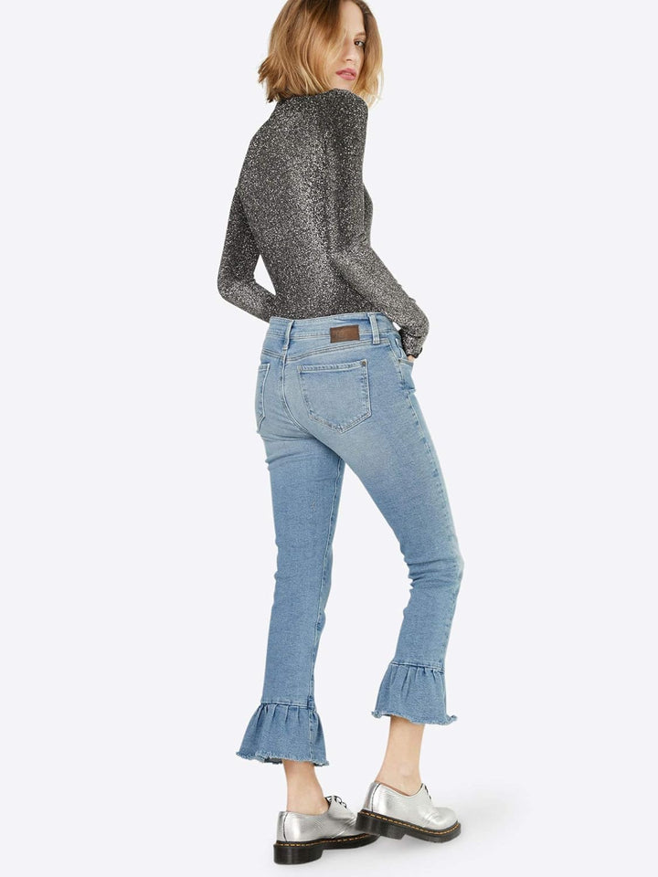 Mavi Damen Adriana Ankle Skinny Jeans, Blau (Mid Frill Denim 24886), W27