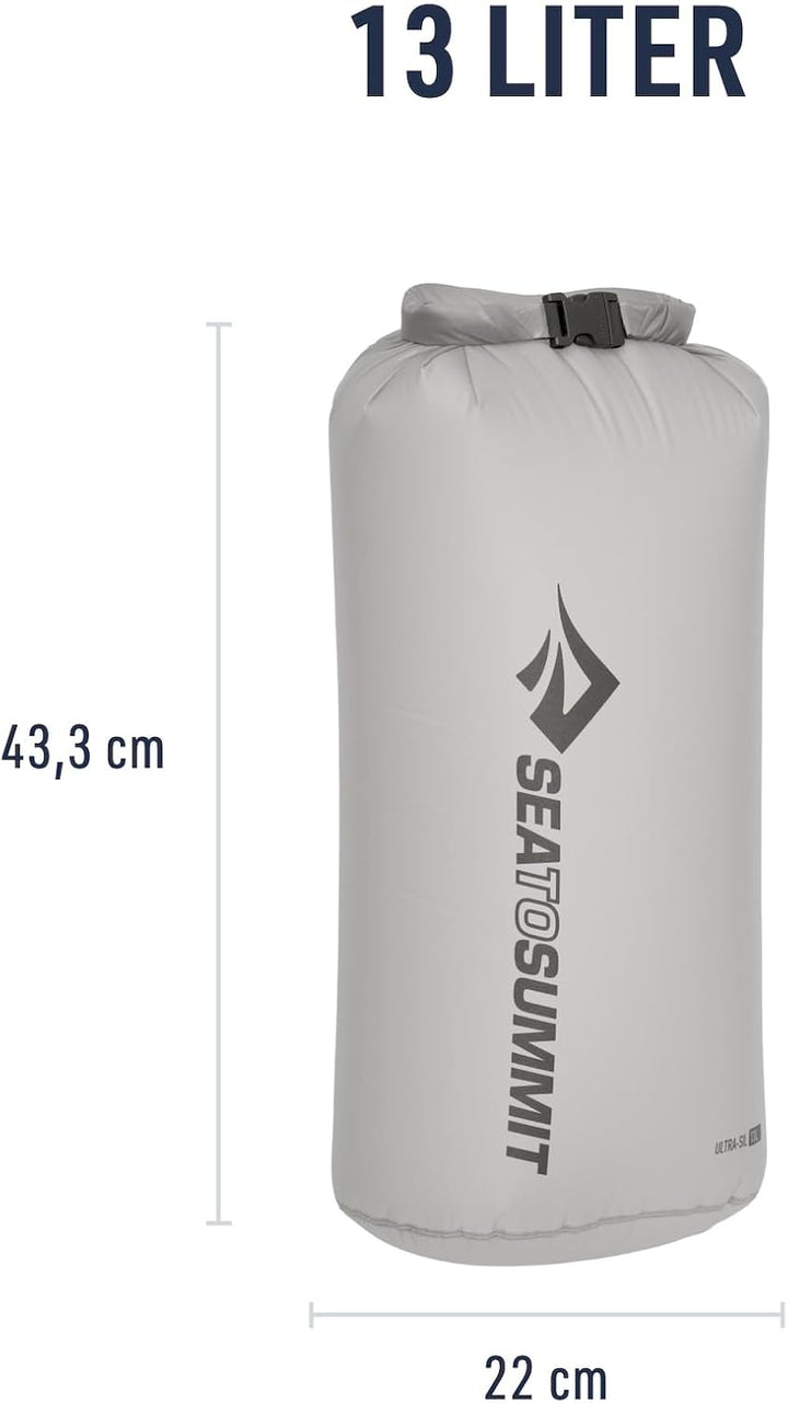 Sea to Summit - Ultra-Sil Dry Bag L 13L - wasserdichte Aufbewahrung - Rollverschluss & Patentierte F