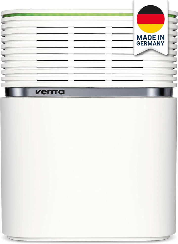 Venta LW74 WiFi AeroStyle Luftbefeuchter, Luftbefeuchtung für Räume bis 90 qm, Signalweiss, inkl. Wi