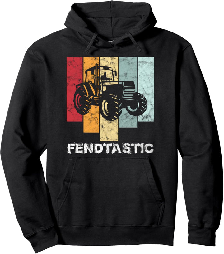 Fendtastic Traktor Geschenk für Bauern & Landwirte Vintage Pullover Hoodie
