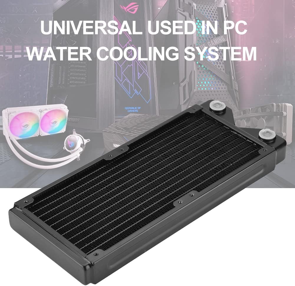 Richer-R 120mm/240mm/360mm Radiator, Kupfer G1 / 4 Gewinde PC Wasserkühlung Heizkörper,Wärmetauscher