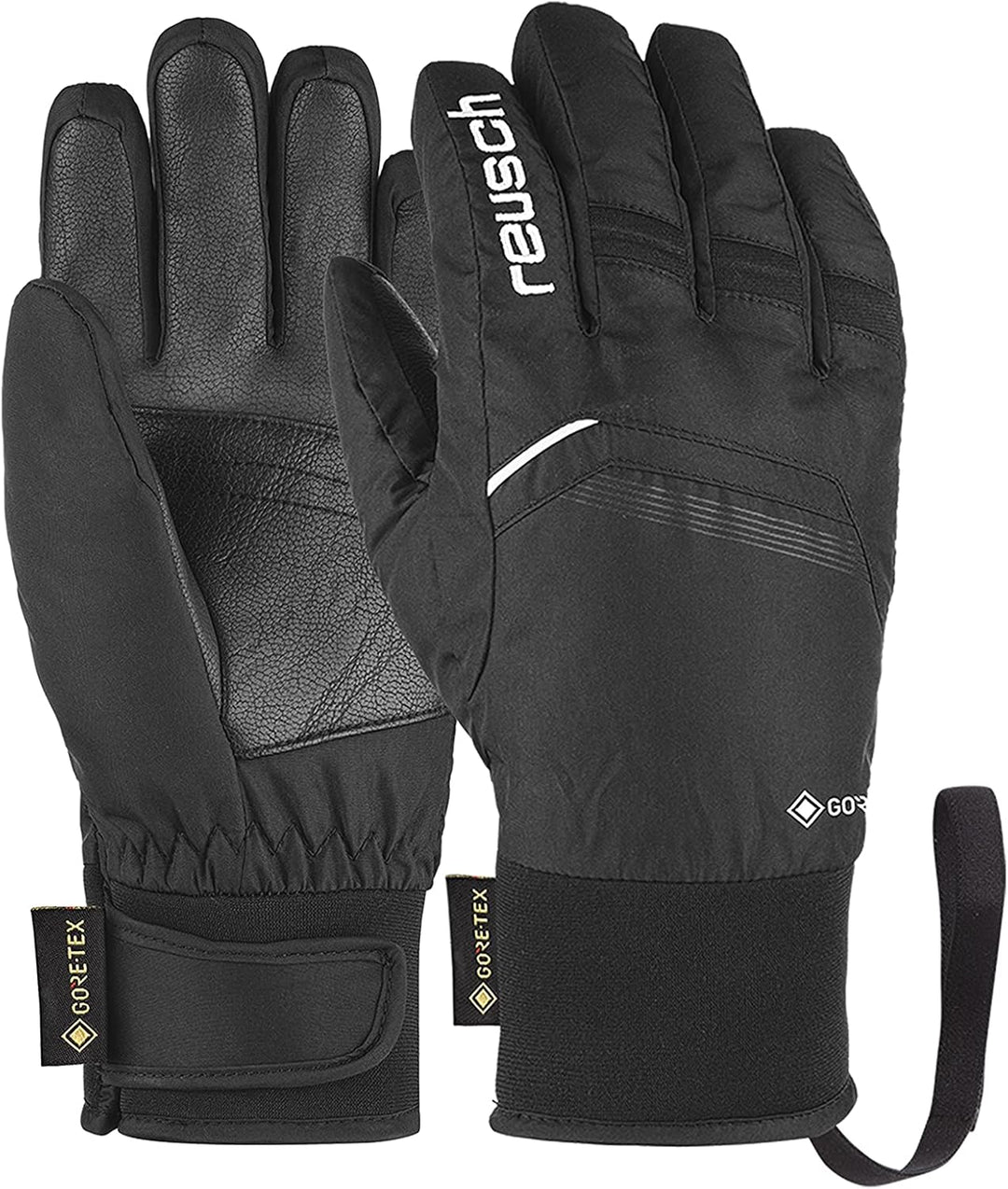 Reusch Jungen Bolt Gore-tex Junior Warmer, wasserdichter und atmungsaktiver Winterhandschuh 5.5 schw