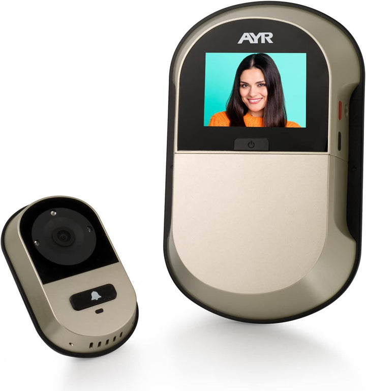 Ayr 757 Türspion Digital WLAN für Tür, Nickel matt