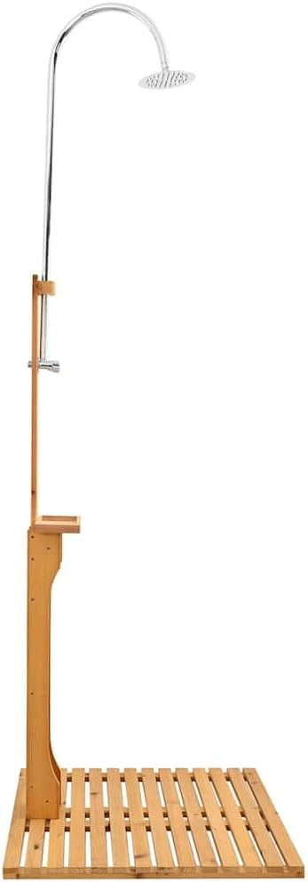 Tomostar Gartendusche, Pooldusche für den Aussenbereich, aus Holz