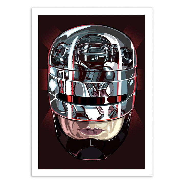 Wall Editions Art-Poster - Robocop - Samuel Ho