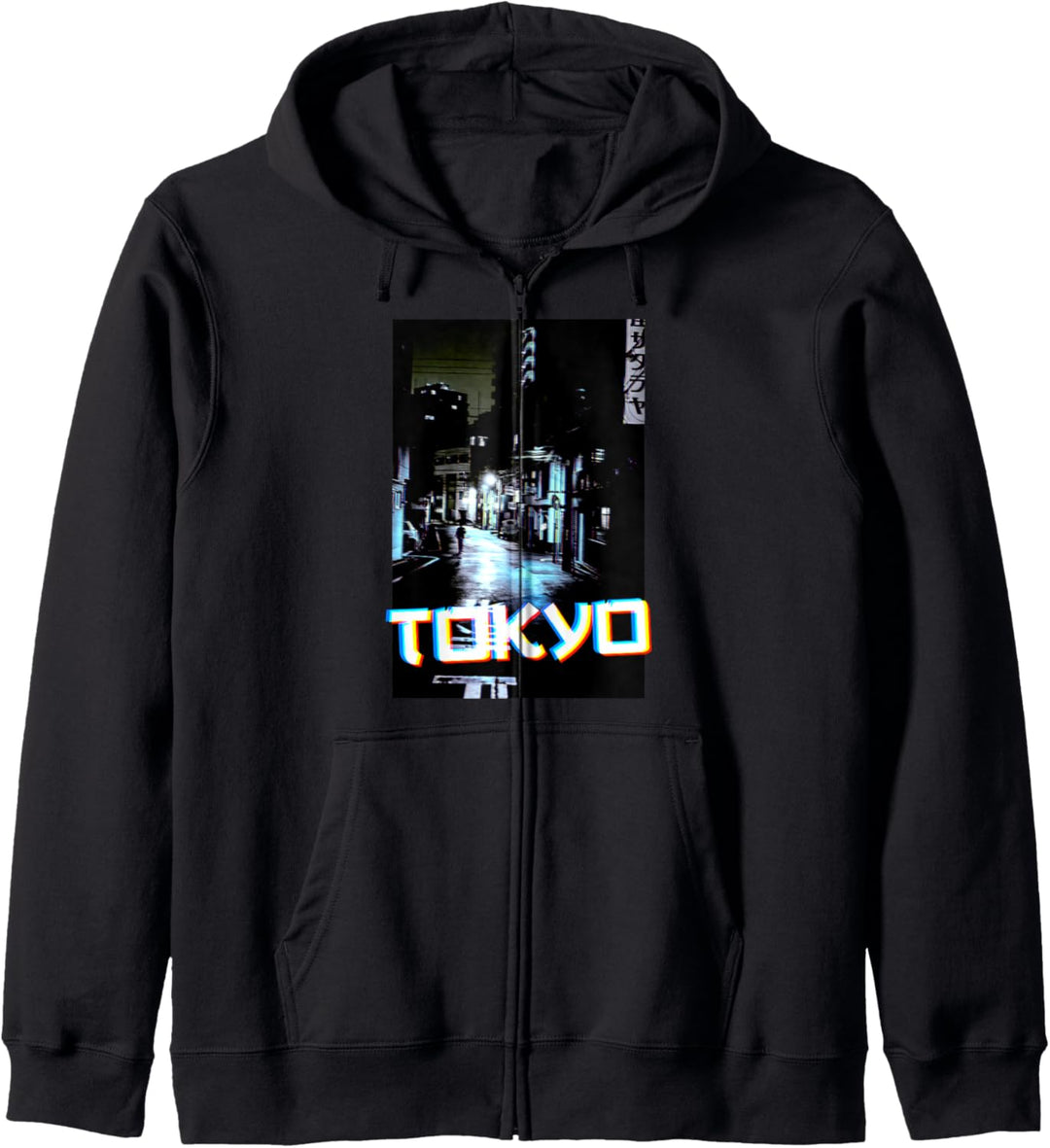 Tokyo Japanese Aesthetic Vaporwave Cyberpunk Kapuzenjacke