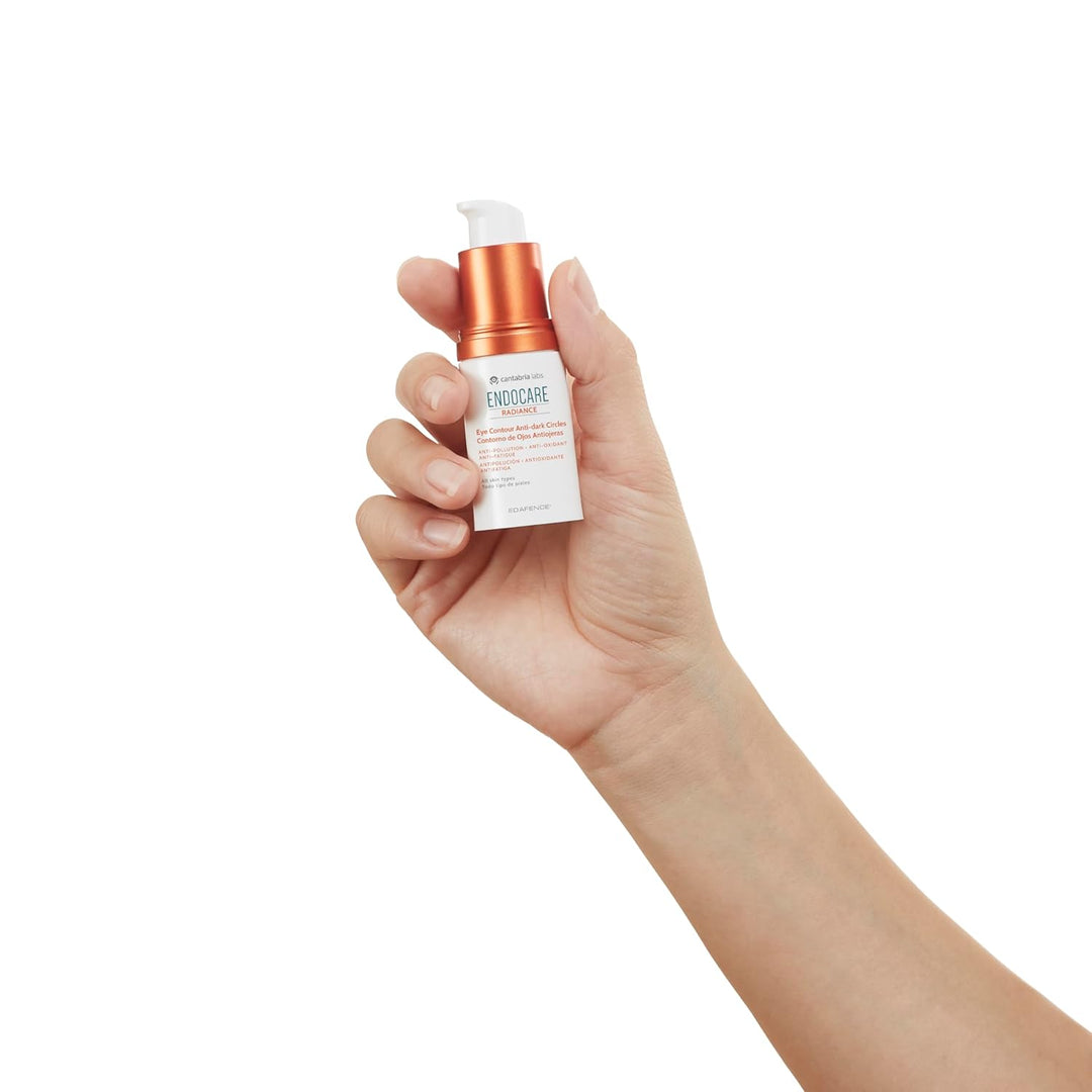 Endocare Radiance Contorno Ojos y Antiojeras - Crema Contorno de Ojos Antipolución, Antioxidante y A