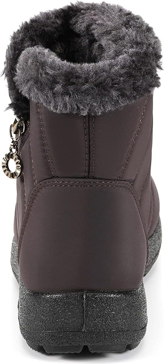 Kinder Winterschuhe Jungen Mädchen Winterstiefel Schneestiefel Wasserdicht Warm gefütterte Schlupfst