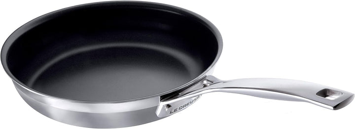 Le Creuset 3-Ply Edelstahl 24 cm und 28 cm Antihaftpfannen Zweierset, 53801000000000