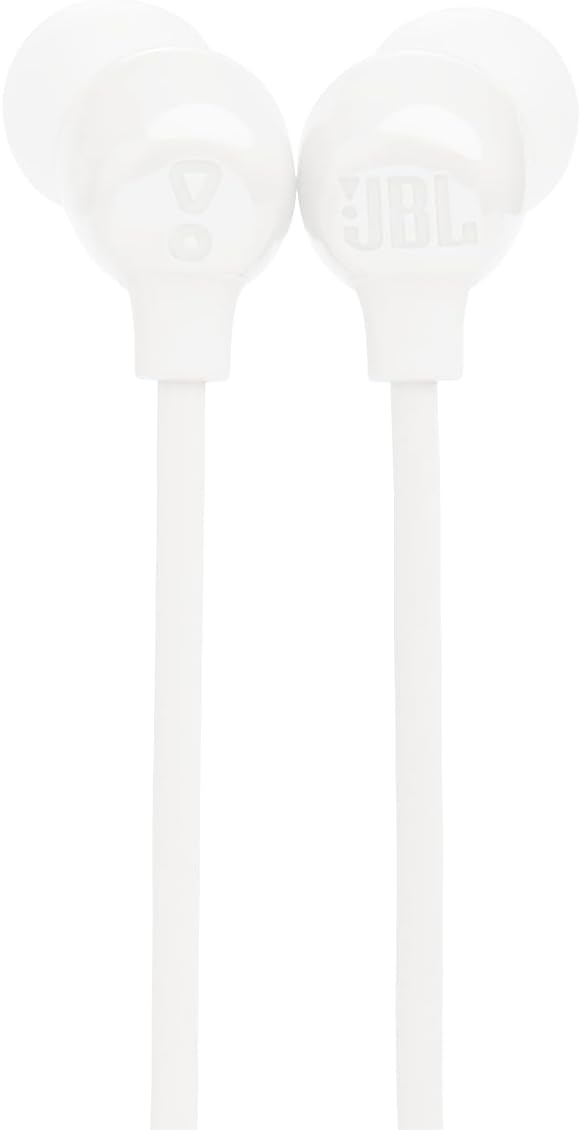 JBL Tune 135BT Bluetooth Wireless In Ear Kopfhörer mit 3 Tasten Mikrofon/Fernbedienung und Flachkabe