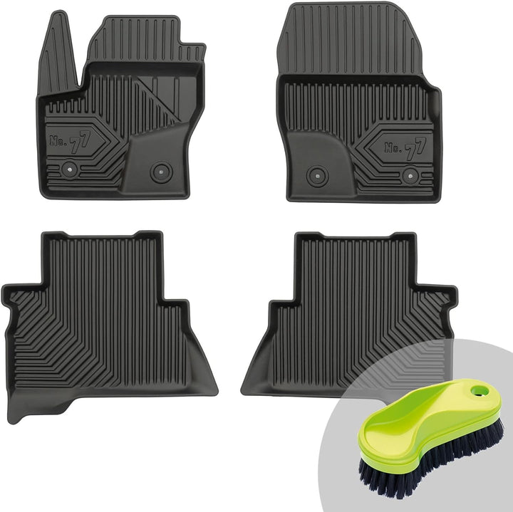FROGUM No.77 Gummimatten Ganzjahresset von Auto Fussmatten Autofussmatten für Ford Kuga II 2013-2019