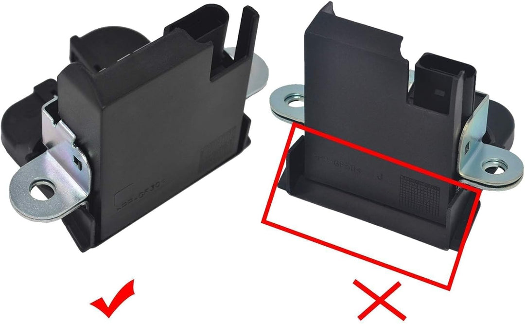 NFSpeeding Heckklappenschloss für Golf 5 6 Touran Kofferraum Türschloss für Passat B6 5K0827505A 1T0