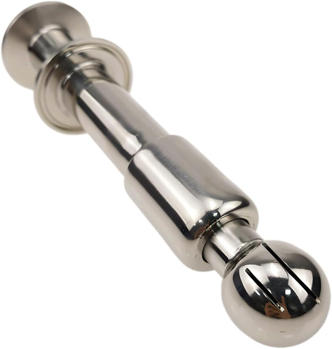 1.5" Tri Clamp auf 1.5" Tri Clamp Rotierender CIP Sprayball Edelstahl AISI304/1.4301 (1.5"TC x 1.5"T