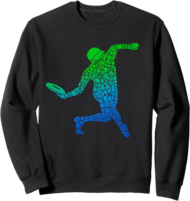 Discgolf Scheibe Disc Golf Sport Herren Jungen Discgolfer Sweatshirt