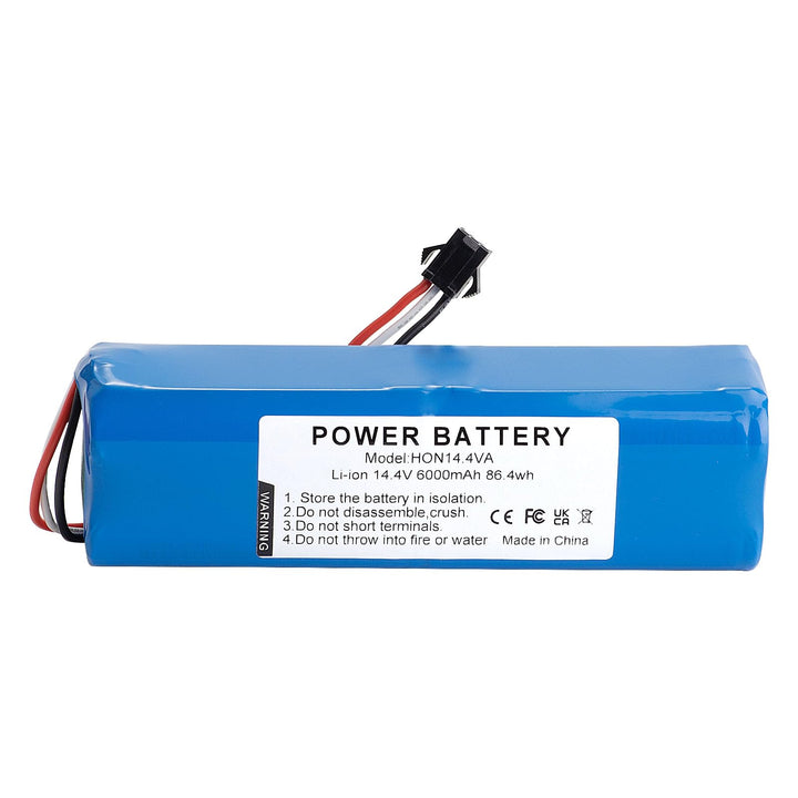 Saugroboter Ersatzakku 14,4V 6000mAh Li-Ion Akku für Honiture Q6 / Q6 Pro, Airrobo T10+ T20+, Ulteni