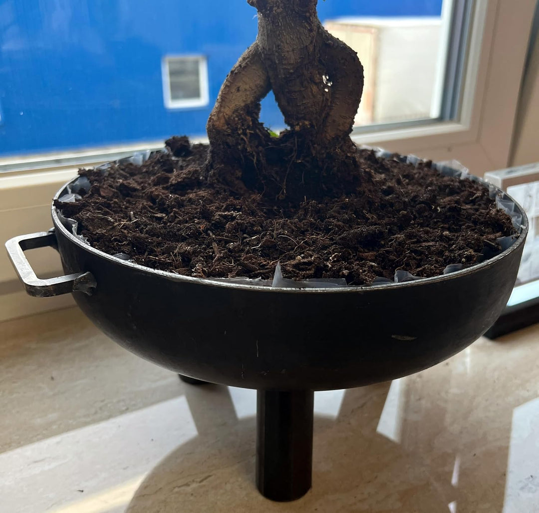 SOUK ONE Mini Deko Feuerschale Tischfeuer Tischfeuerschale Dekoschale (Ø 17cm), Ø 17cm