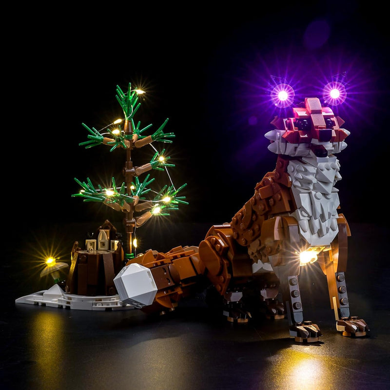 Led Licht Set Kompatibel mit Lego 31154 Forest Animals: Red Fox (Kein Modell), Dekorationsbeleuchtun