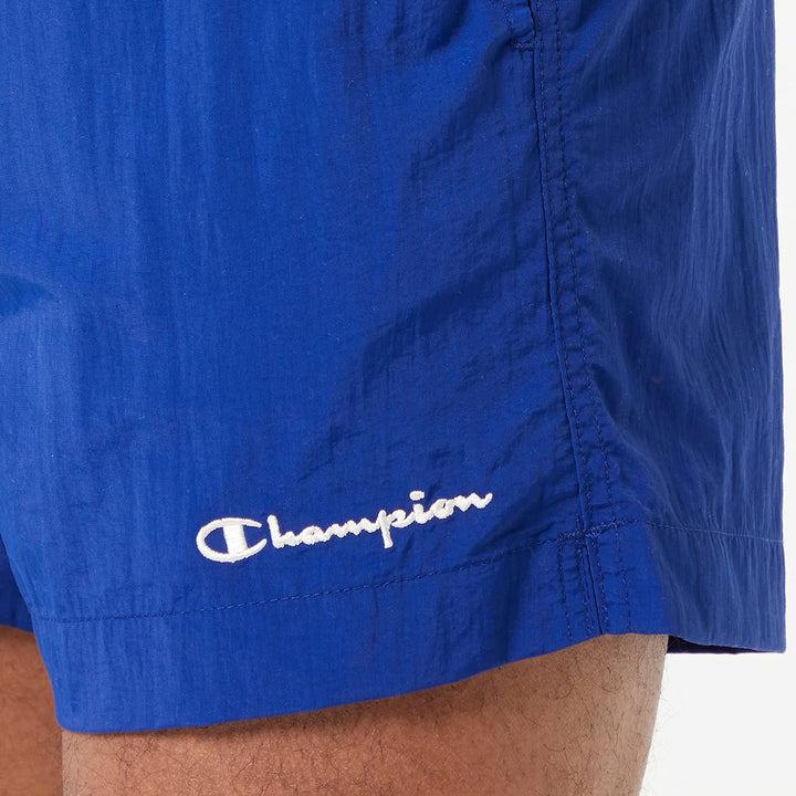 Champion Herren Eco Future Pacific Sand Recycled Nylon Bermuda Badehose S Blu (College), S Blu (Coll