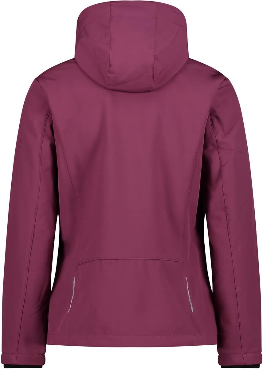 CMP Damen Windproof And Waterproof Softshell Jacket Wp 7.000 Jacke D34 Amaranth, D34 Amaranth