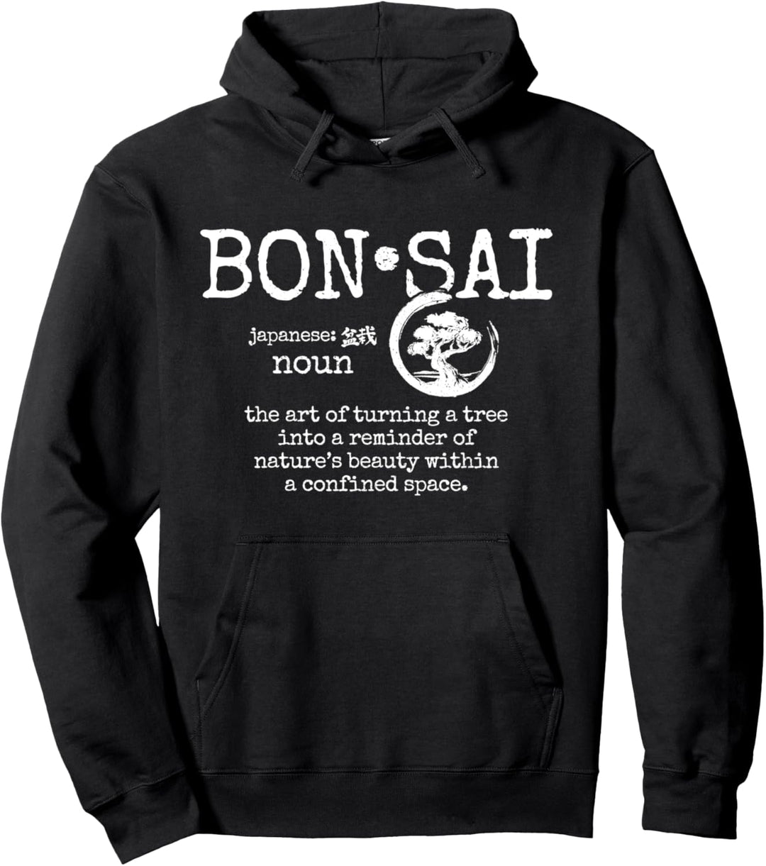 Bonsai Definition Japan Geschenk Pullover Hoodie