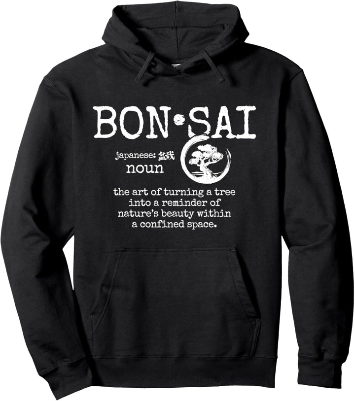 Bonsai Definition Japan Geschenk Pullover Hoodie