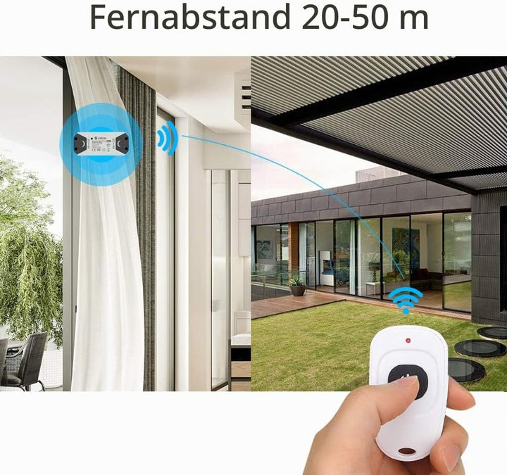 eMylo Smart Wireless RF Motor Controller Schalter RF Relaismodul DC 12V Motor Fernsteuerungsschalter