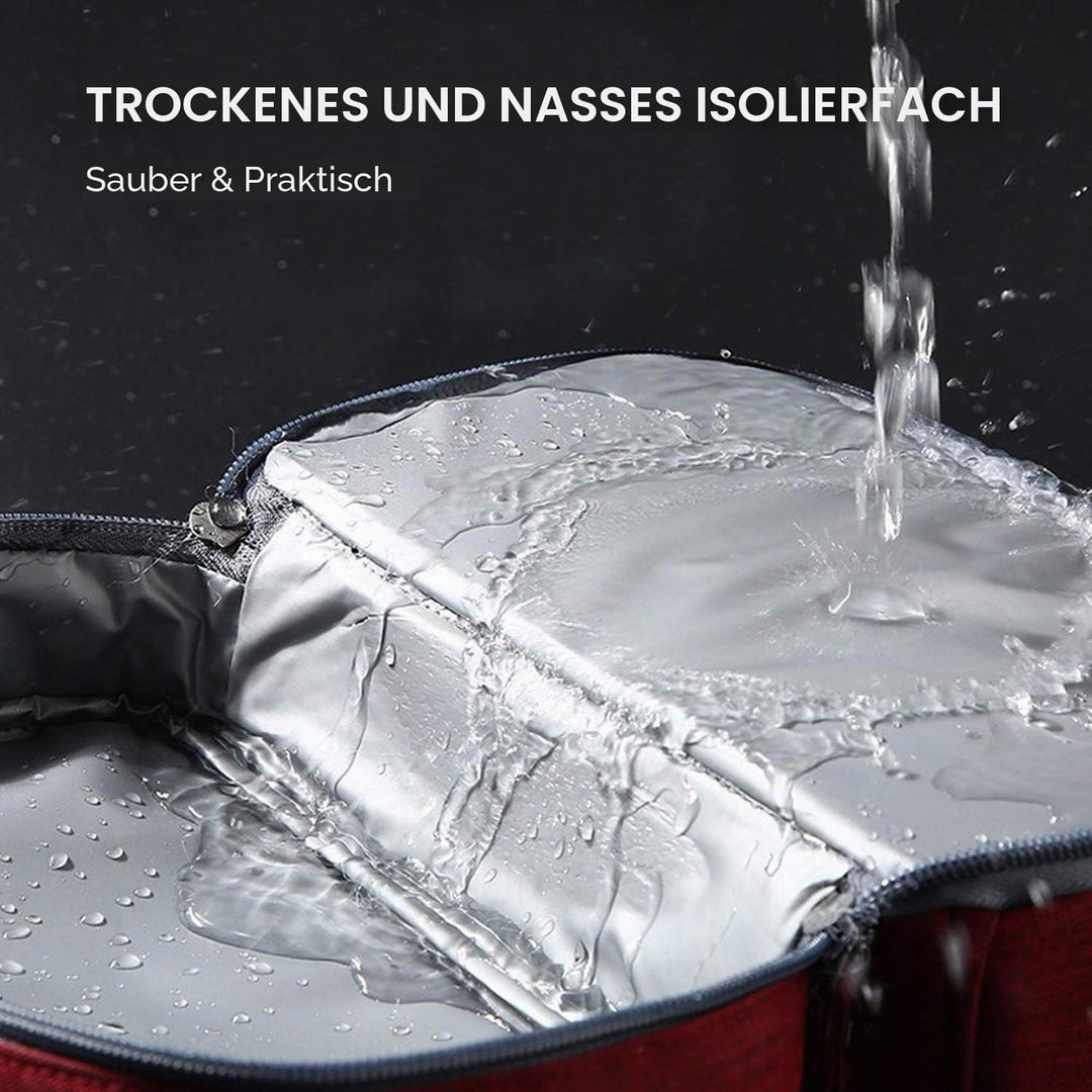 FANDARE Kulturbeutel Damen Herren Kosmetiktasche Reise Kulturbeutel, Waschtasche Kulturtasche zum Au