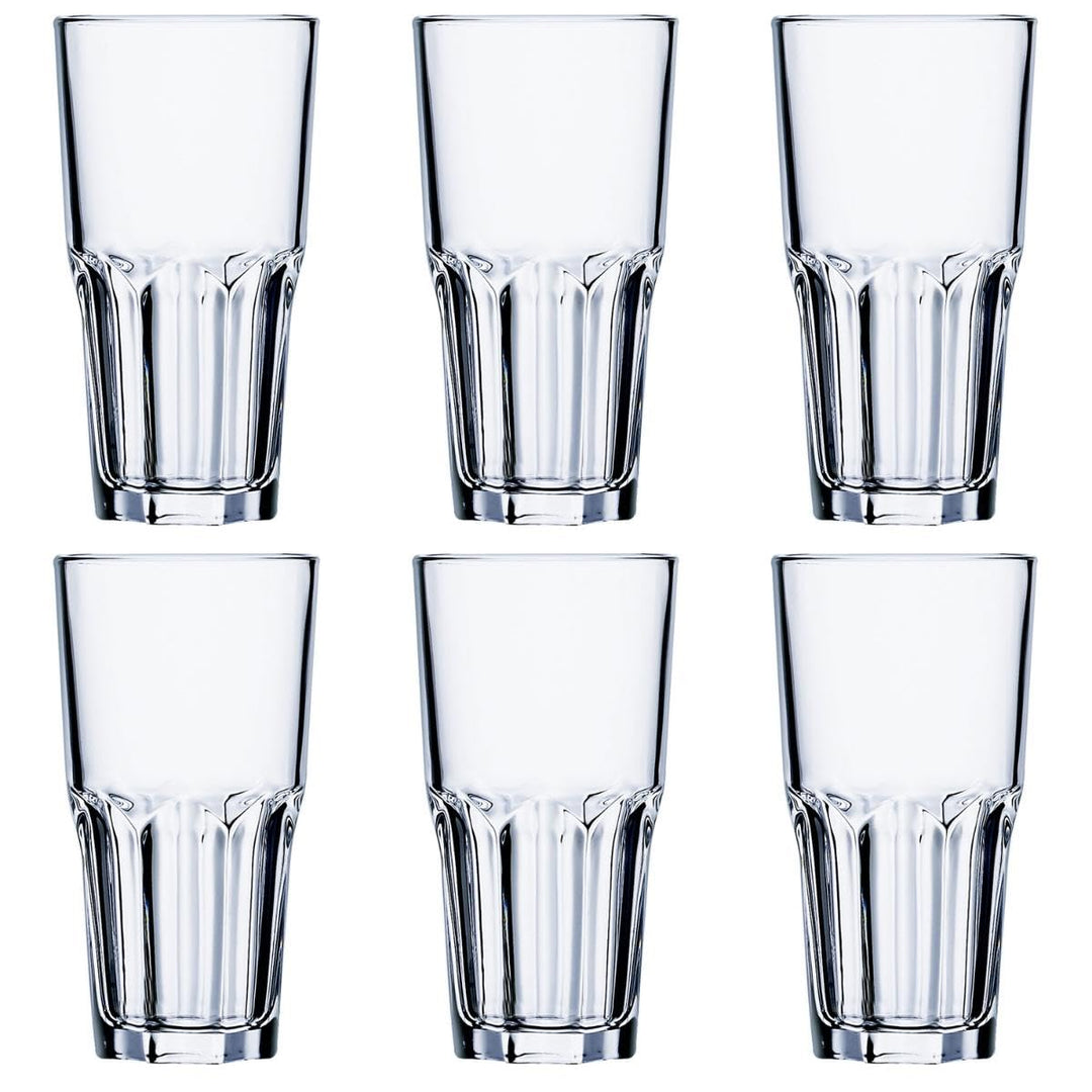 Arcoroc ARC J2604 Granity Longdrinkglas, 310ml, Glas, transparent, 6 Stück Longdrink 310ml, Longdrin