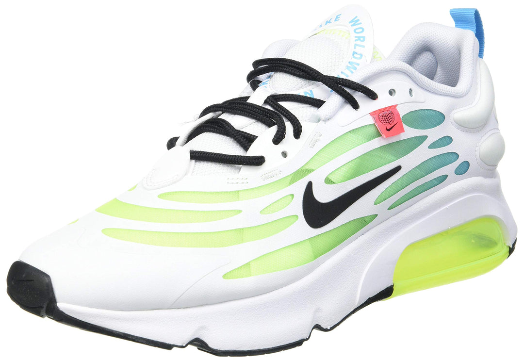 Nike Herren Air Max Exosense Se Laufschuh 40 EU White Black Volt Blue Fury, 40 EU White Black Volt B