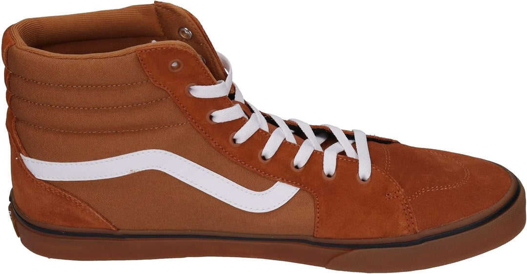 Vans Herren Filmore Hi Sneaker, Durchscheinendes Gum Brown