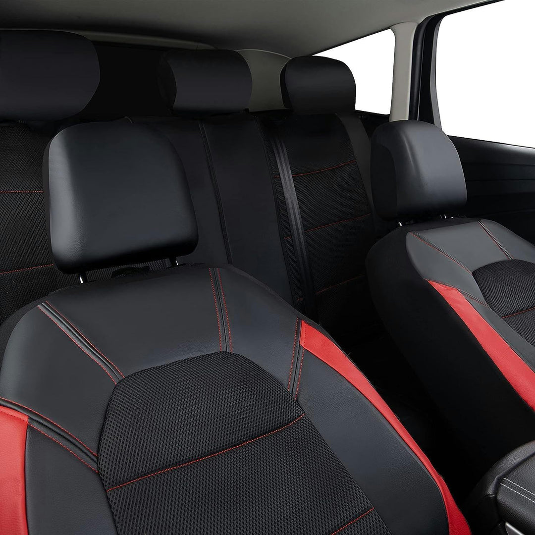 Autositzbezüge Universal passend für Audi A4 B5/A4 Quattro/A4 Avant/A4 Es/A5 S/A5 B8/A6 Sportback Ko