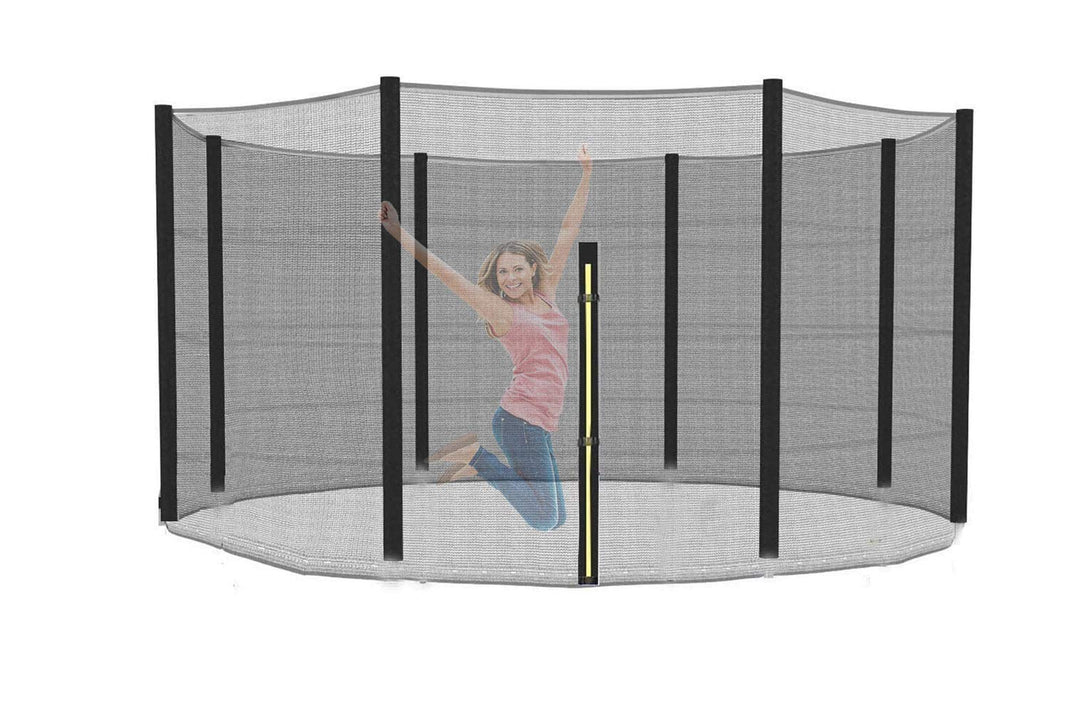 Sicherheitsnetz Ersatznetz für Trampolin Ø 244 305 366 427 cm, Gartentrampolin Ersatznetz für 6/8 St