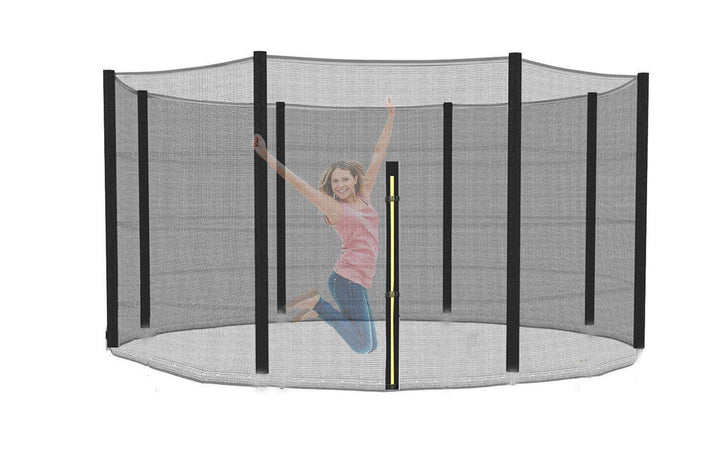 Sicherheitsnetz Ersatznetz für Trampolin Ø 244 305 366 427 cm, Gartentrampolin Ersatznetz für 6/8 St