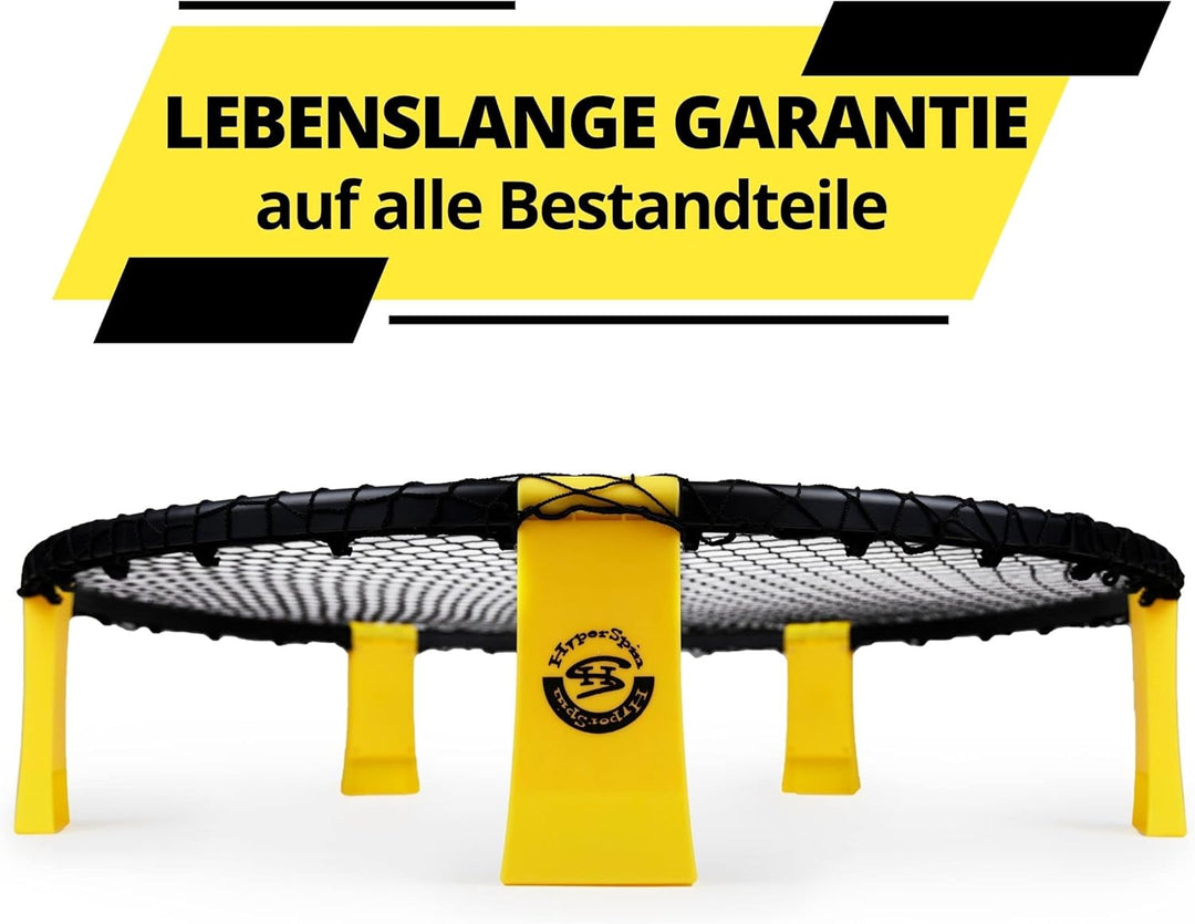 Hyperball Pro-Set mit 3 Bällen - Roundnet-Game zum Spielen im Freien, am Strand, Outdoor, enthält 1