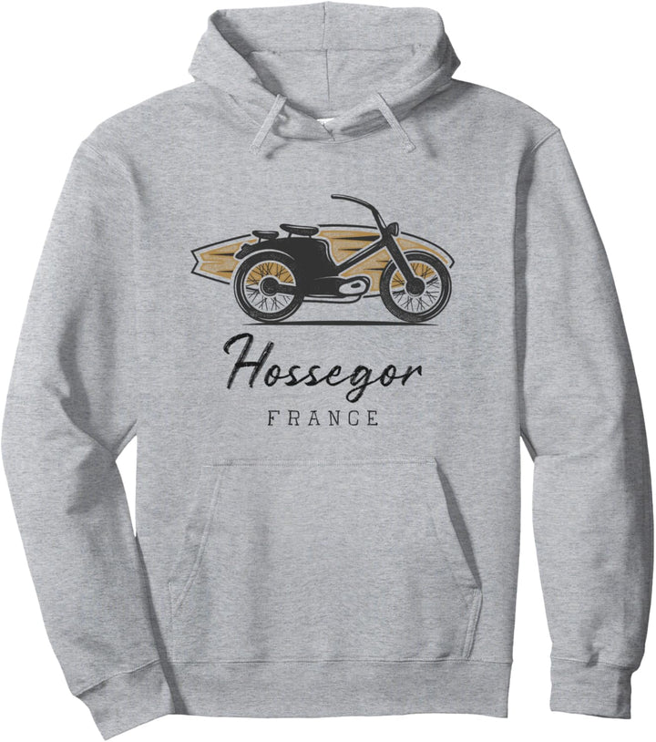 Surfer Surf Spots - Hossegor, France Pullover Hoodie