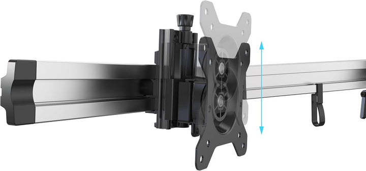 HFTEK 3-Fach-Monitorarm-Halterung Halter Tischhalterung für 3 Monitore von 15 – 34 Zoll mit Tisch-Kl