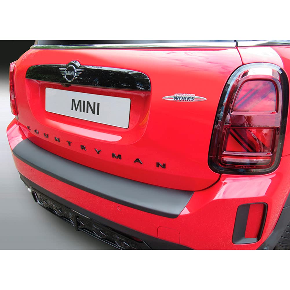 RGM ABS Heckstossstangenschutz kompatibel mit Mini Countryman (F60) Facelift 2020- Schwarz