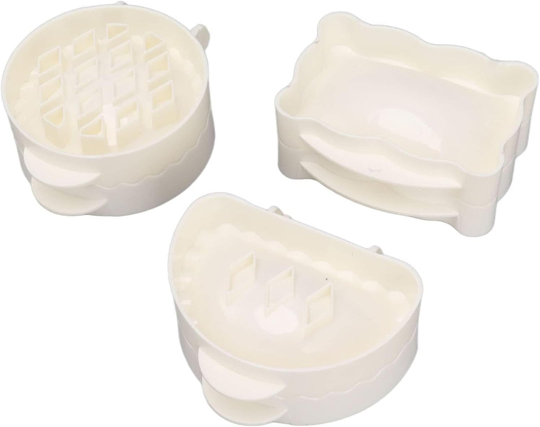 Mini Hand Pie Molds, 3Pcs Teigpresser Tasche Hand Pie Maker Pie Molds Empanda Presse Teig Presse Pie