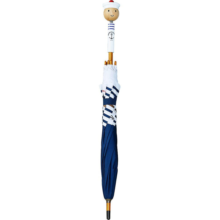 Vilac 9302 Regenschirm für die Schule der Moos, Marineblau, Mehrfarbig