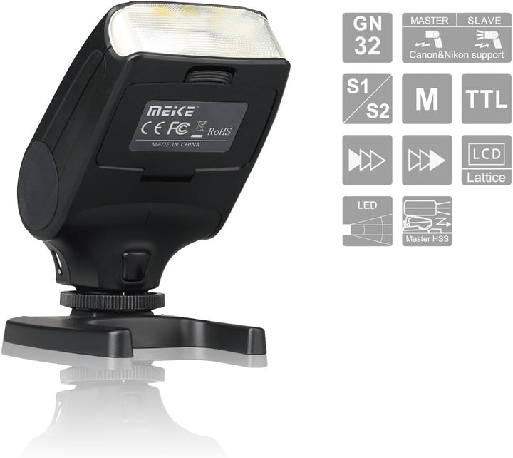 Meike MK-320F Speedlite TTL Master Flash für Fujifilm Kamera X-M1 X-T1 X-Pro1 X-A1 X-A2 X-E1 X-E2 X3