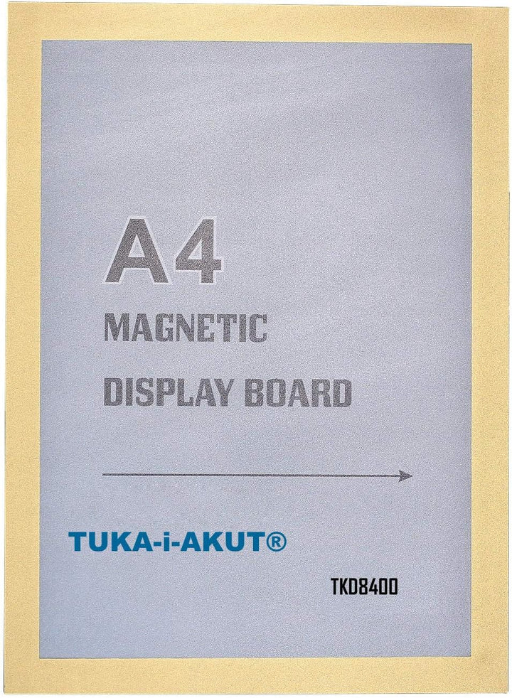 TUKA-i-AKUT 10st. A4 Info-Rahmen Selbstklebend mit Magnetverschluss, Einstecktasche Infotasche Blatt