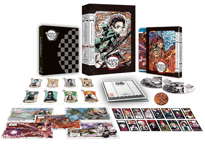 Generic TCHEF-8424365722469 Guardianes de la Noche - Kimetsu no Yaiba Temporada 1, Copper, Multicolo