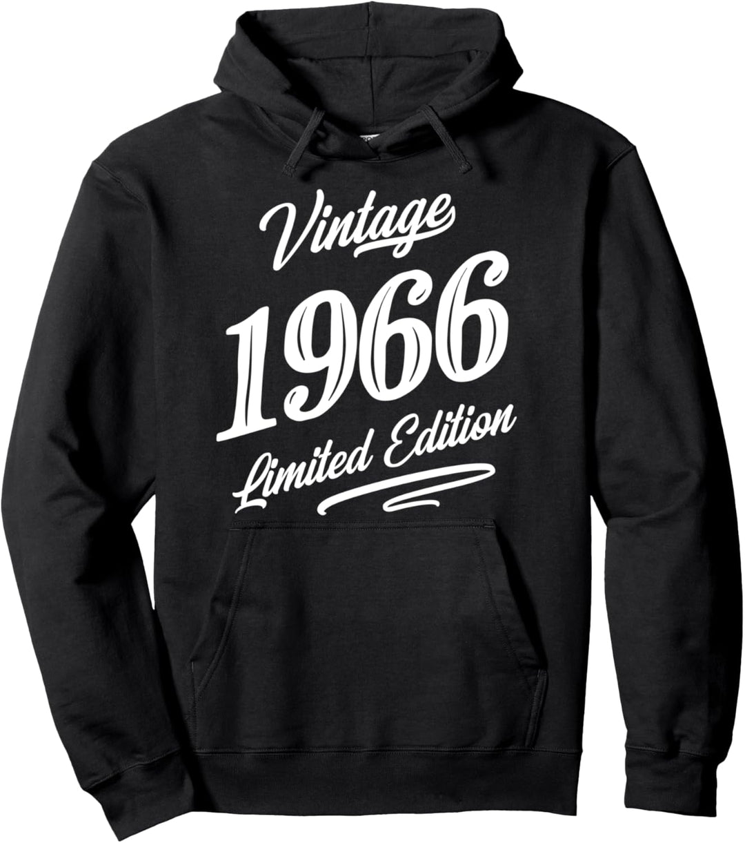 Vintage 1966 Shirt 56 Jahre alt Retro 56th Birthday Graphic Pullover Hoodie