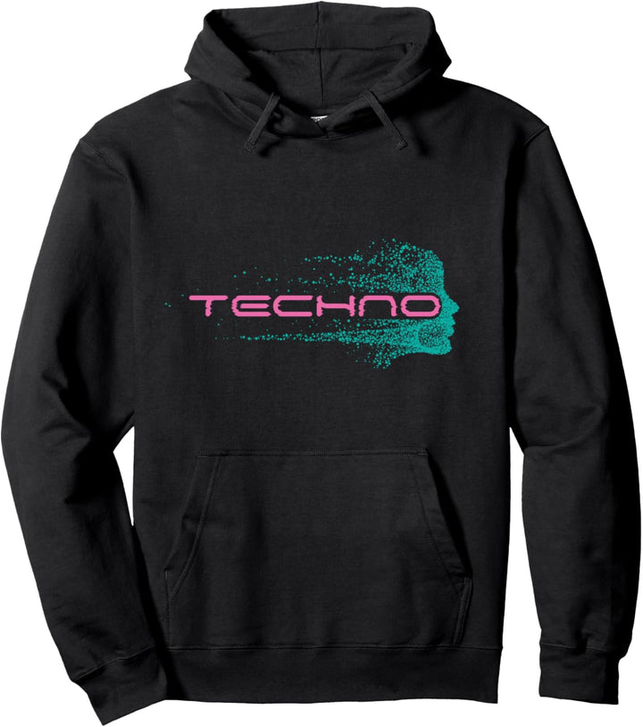 Techno Musik DJ Festival edm Party Pullover Hoodie