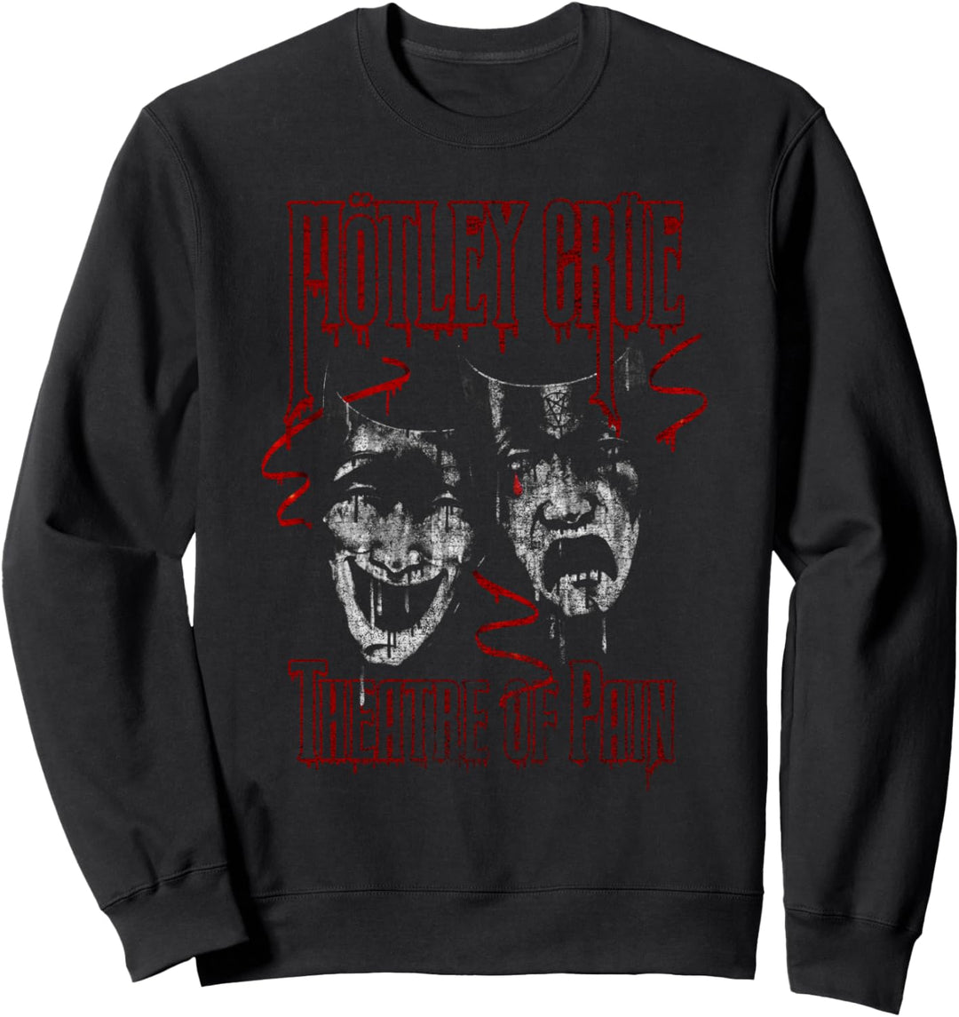 Mötley Crüe – Theatre Of Pain Rustic Drip Sweatshirt