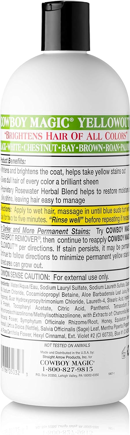 Cowboy Magic Yellowout Shampoo 32 OZ, 32 OZ