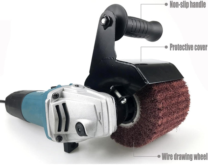 Polierpoliermaschine und Aufsatz für Winkelschleifer, M10-Winkelschleifer-Zubehör, Polierscheiben-Ze