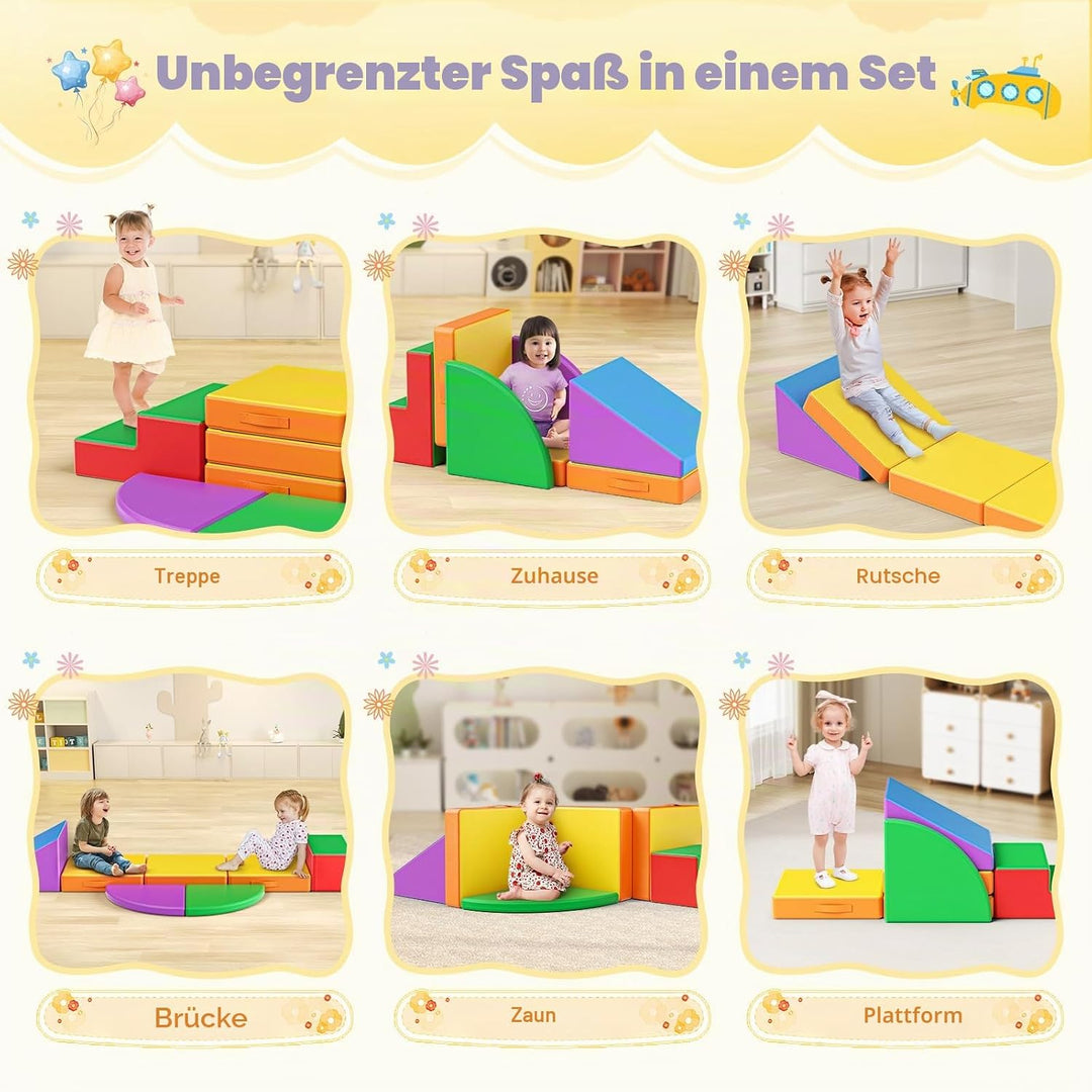 Kinder Schaumstoffbausteine, grosse Schaumstoffbausteine, Indoor-Kletterblöcke, Kinderklettergerüste