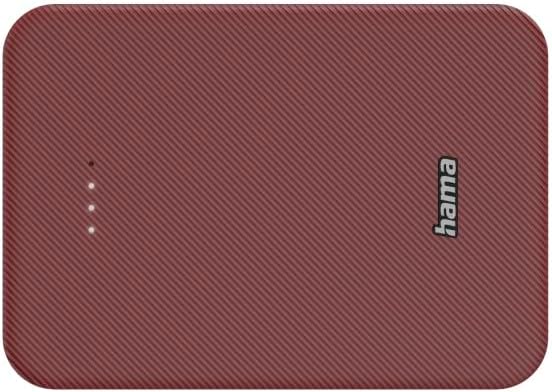 Hama Powerbank Colour 10 10000mAh (externer Akku mit 1x USB C + 1x USB A, Power Pack Zertifiziert, L