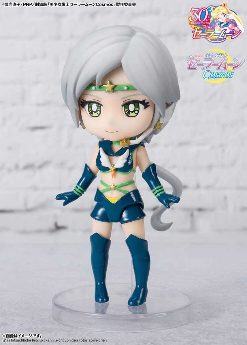 Figura Figuarts mini Sailor Star Healer Cosmos Pretty Guardian Sailor Moon 9cm Sailor Star Heiler, S